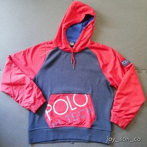 Polo Ralph Lauren Hi-Tech Hybrid Hoodie Snow Beach